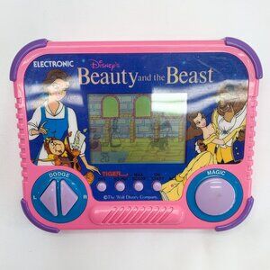 Beauty and The Beast 1990 Tiger Electronics Handheld Video Game Vintage Disney